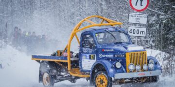 Tarmo Silt / Raido Loel Otepää Talverallil - Foto Marleen Maask