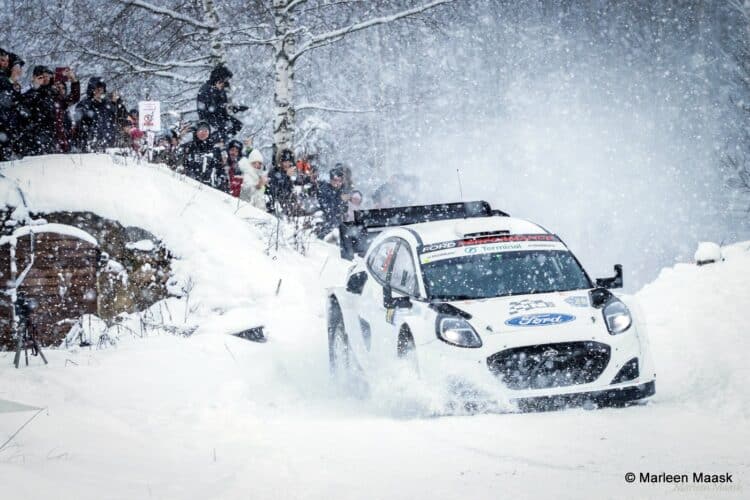 Ott Tänak ja Martin Järveoja 2023 Otepää Talveralli - Foto Marleen Maask