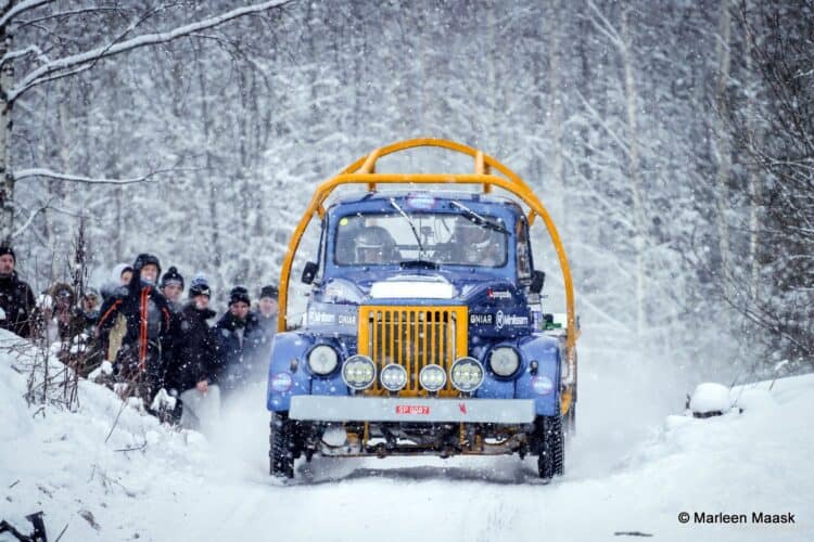 Tarmo Silt / Raido Loel Otepää Talverallil - Foto Marleen Maask