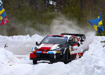 Takamoto Katsuta Rootsi ralli 2023 Foto: Toyota Gazoo Racing WRT