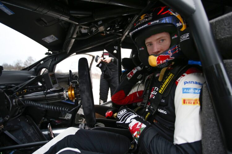 Elfyn Evans Rootsi ralli 2023 Foto: Toyota Gazoo Racing