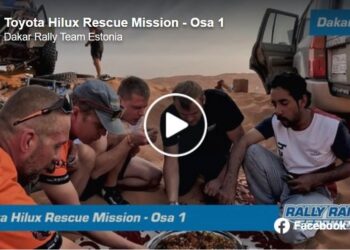 VIDEO: Mismoodi käib ühe auto ära toomine kõrbe kõige kõrgemate düünide otsast!