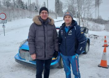 FOTO ja VIDEO: Otepää talverallil said kokku isa ja poeg