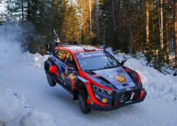 Thierry Neuville Rootsi ralli 2023 Foto: Hyundai Motorsport