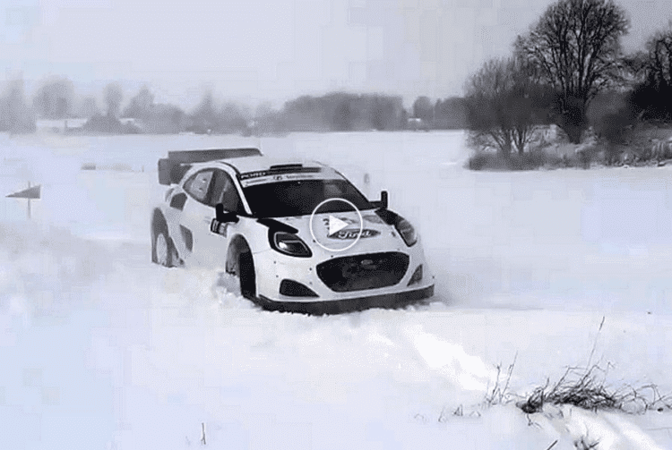 Vaata Ott Tänaku spinni Otepää ralli viiendal kiiruskatsel