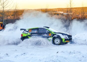 Oliver Solberg Rootsi rallil