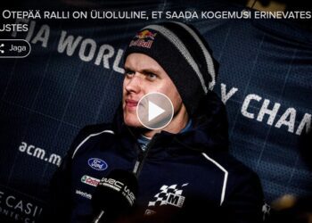 Tänak: Otepää ralli on ülioluline, et saada kogemusi erinevates tingimustes