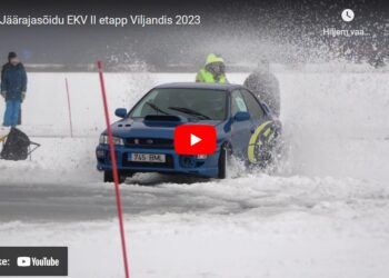 VIDEO: Jäärajasõidu Eesti karikavõistluste II etapp sõideti Viljandi järvel