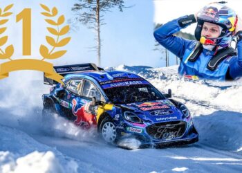 Ott Tänak ja Martin Järveoja Rootsi rallil 2023 Fotod: M-Sport
