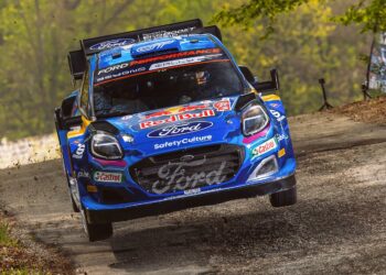 Ott Tänak ja Martin Järveoja Horvaatia rallil Foto: M-Sport