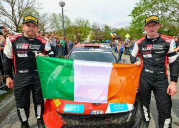 Scott Martin ja Elfyn Evans Foto: Toyota Gazoo Racing