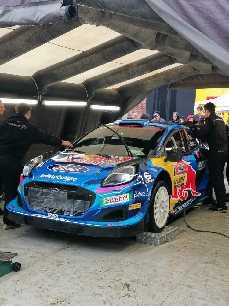 Ott Tänak ja Martin Järveoja Belgia rallil Foto: Bruno Sohier