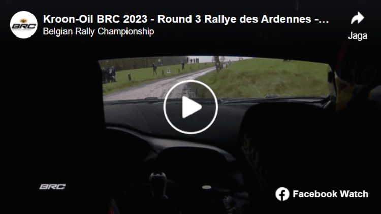 VIDEO: Sõida Ott Tänaku ja Martin Järveojaga kaasa Ardennese ralli keerulistes oludes.