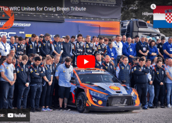 VIDEO. Vaata emotsionaalset hetke kui WRC perekond mälestas Craig Breeni