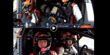 VIDEO: Võrdle kui kiiresti vahetasid Ogier ja Rovanperä oma Toyotal ratta ära
