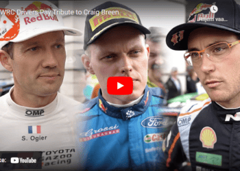VIDEO: WRC sõitjad avaldavad austust Craig Breenile