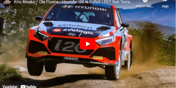 VIDEOD: Kris Meeke käis esimest korda Hyundai võistlusmasinat proovimas