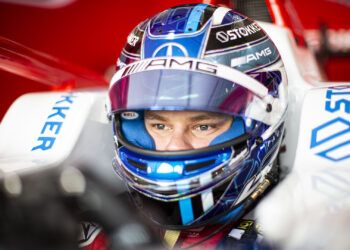 Paul Aron saavutas sprindis kolmanda koha. Foto: Mercedes-AMG