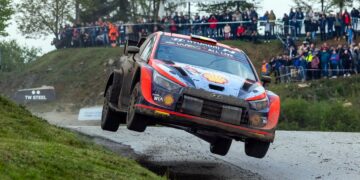 Thierry Neuville Horvaatia rallil 2022 Foto: Hyundai Motorsport