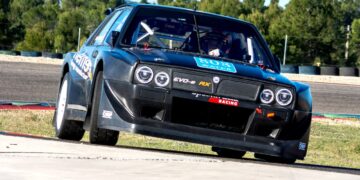 Sebastien Loeb, Lancia Delta Evo-e RX, Foto: fiaworldrallycross.com