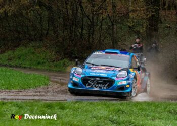 Ott Tänak ja Martin Järveoja Ardennes rallil Foto: Roy Photography