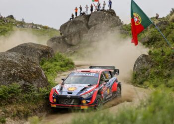 Dani Sordo Portugali rallil 2022 Foto;: Hyundai Motorsport