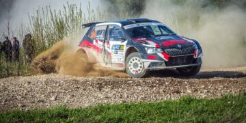 Priit Koik ja Silver Simm Rapla ralli 2023 Foto Marleen Maask