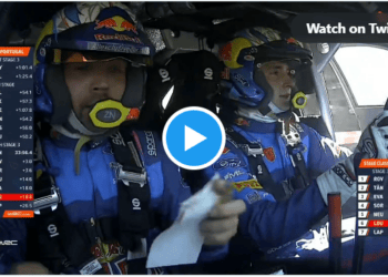 VIDEO. Vaata kuidas Loubeti Ford Puma Portugali kolmandal katsel põlema tahtis minna