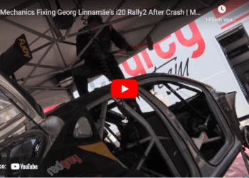 VIDEO: RedGrey mehaanikud Linnamäe autot parandamas Portugali rallil