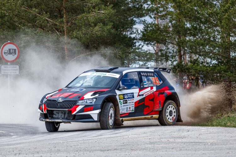 Priit Koik ja Silver Simm Rapla ralli 2023 Foto Pille Russi
