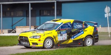 Rapla ralli 2023 liidrid Kõrge - Vahtra Foto: Pille Russi