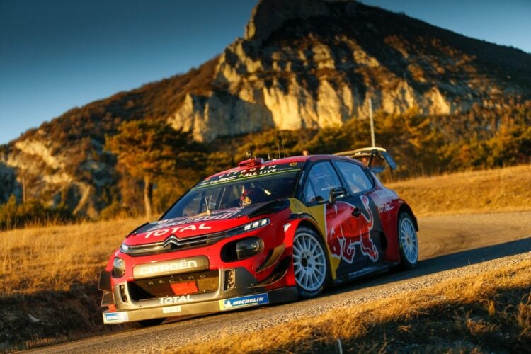 Sebastien Ogier, Citroen C3 WRC 2019 Foto: Aurelien Vialatte / Red Bull Content Pool