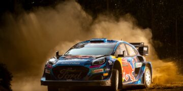 Ott Tänak ja Martin Järveoja Portugali rallil Foto: Jaanus Ree / Red Bull Content Pool