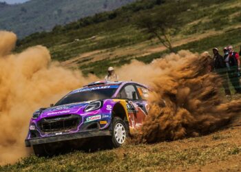 Sebastien Loeb 2022 Keenia rallil Foto: M-Sport