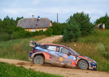Thierry Neuville Rally Estonia 2022 Foto: Hyundai Motorsport