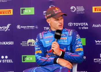 Ott Tänak Keenia rallil Foto: M-Sport