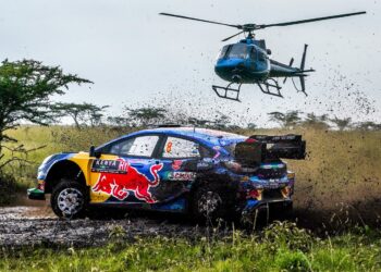 Ott Tänak ja Martin Järveoja Keenia ralli 2023 Foto M-Sport