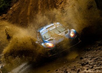 Adrien Fourmaux ja Alexandre Coria, Sardiinia ralli 2023 Foto: Jaanus Ree / Red Bull Content Pool