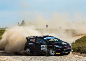 Robert Virves ja Craig Drew Liepaja ralli 2023 Foto: @World / Red Bull Content Pool