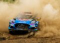 Ott Tänak ja Martin Järveoja Keenia rallil Foto: Jaanus Ree / Red Bull Content Pool
