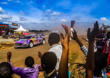 Sebastien Loeb 2022 aasta Keenia rallil Foto: M-Sport