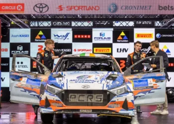 James Fulton ja Josh McErlean Rally Estonial Foto: Hyundai motorsport / RedBull Content Pool