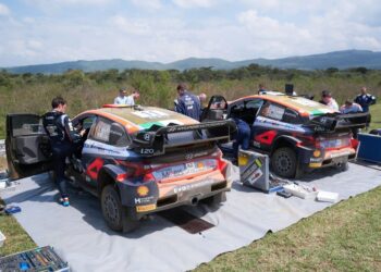 Hyundai meeskond Keenia Safari rallil Foto: Hyundai Motorsport