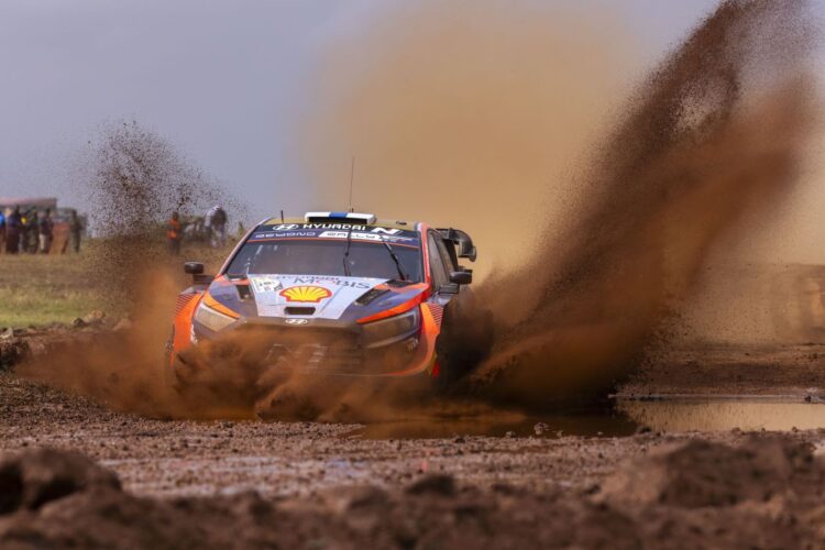Esapekka Lappi Keenia rallil 2023 Foto: Hyundai Motorsport