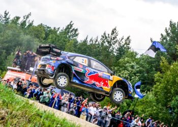Ott Tänak ja Martin Järveoja Rally Estonia 2023 Foto: M-Sport
