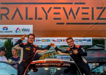 Romet Jürgenson (paremal) ja Siim Oja Rallye Weizil