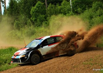 GALERII: Ka Toyota alustas Lõuna-Eesti teedel Rally Estonia eelsete testidega