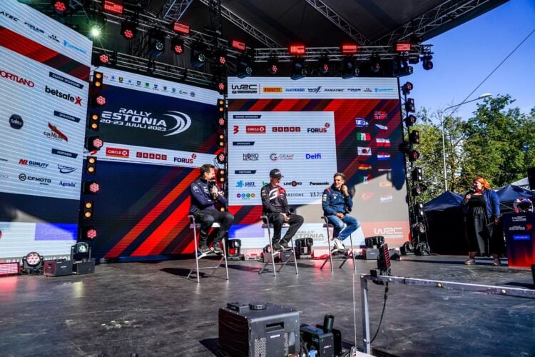 Vinged kaadrid: Rally Estonia sai alguse võimsa avatseremooniaga