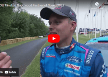 VIDEO: Vaata mida rääkis Ott Tänak Goodwood kiirusfestivalil!