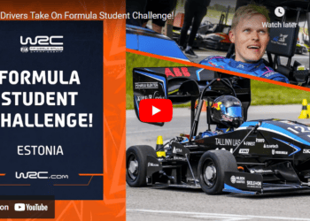 VIDEO ja PILDID: Tänak ja Virves said enne Rally Estoniat tudengivormelit proovida!